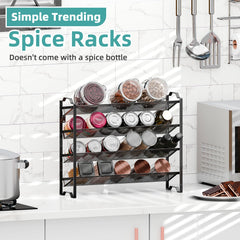 Integrated carrying handle on the spice rack