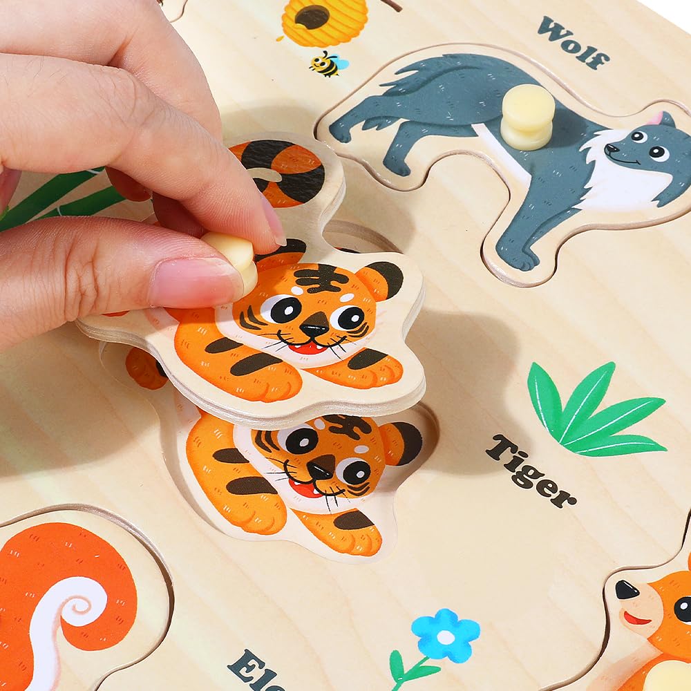 Grinnnie animal puzzles wild and marine life