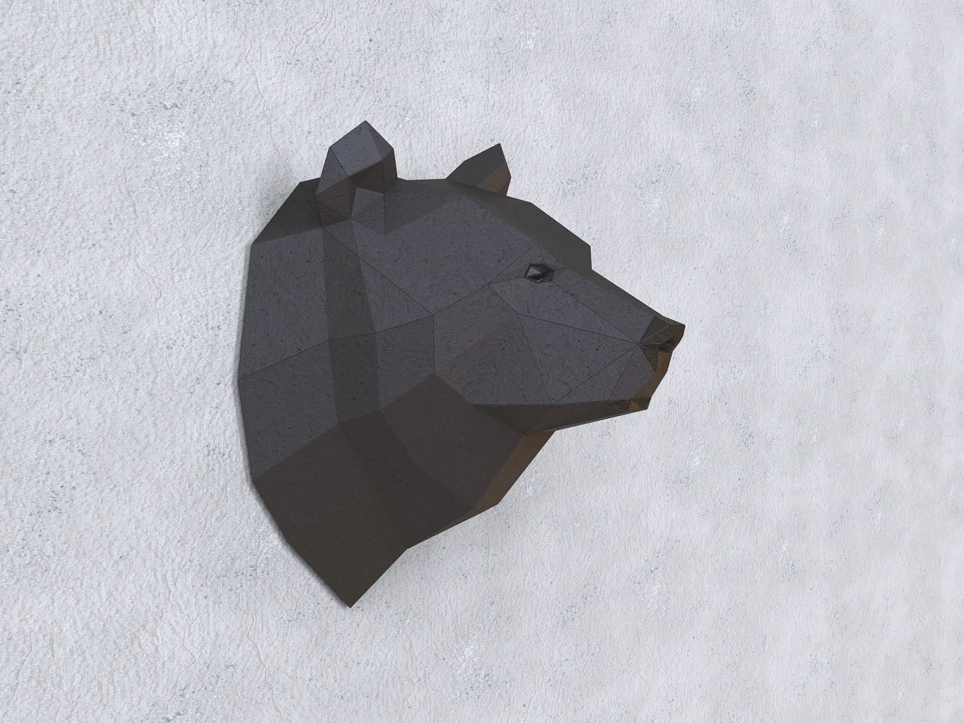 Finished dimensions 29.0 x 31.0 x 38.0 cm Grizzly Trophy