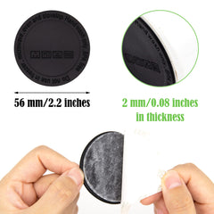 GrliTra 20 pack silicone bottoms for sublimation tumblers black