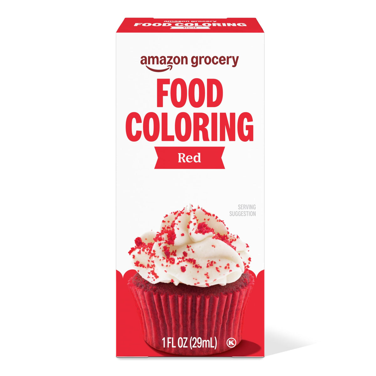 Grocery red food coloring 1 oz bottle