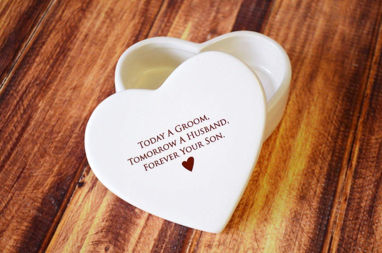 Inner inscription The love between a mother and son is forever