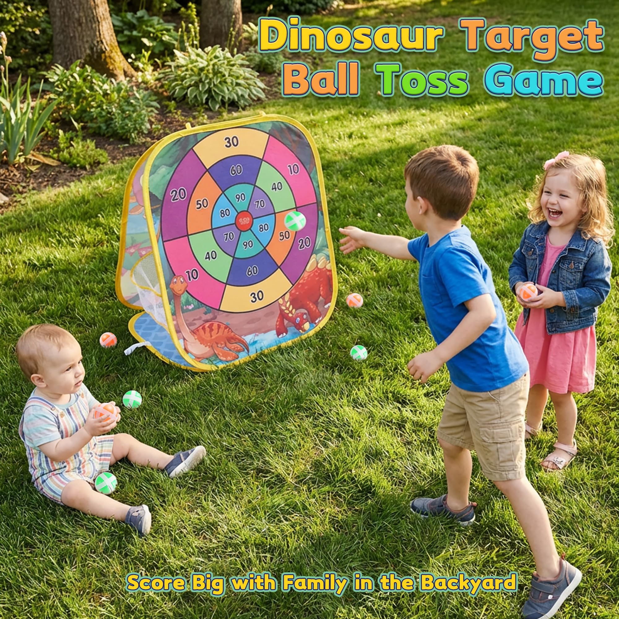 Double sided game board with assembly stickers