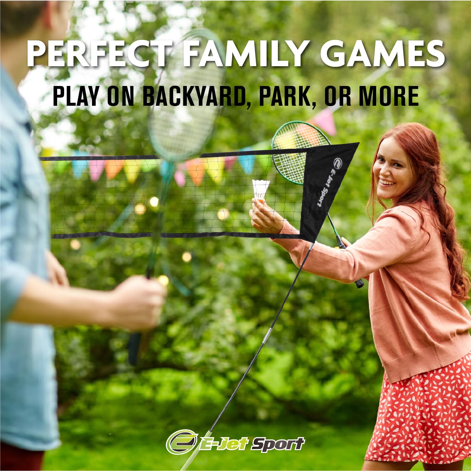 Suitable for backyard park or beach badminton games