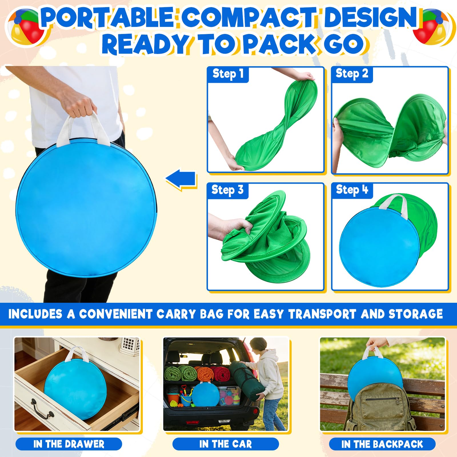 Exclusive storage bag to carry all components