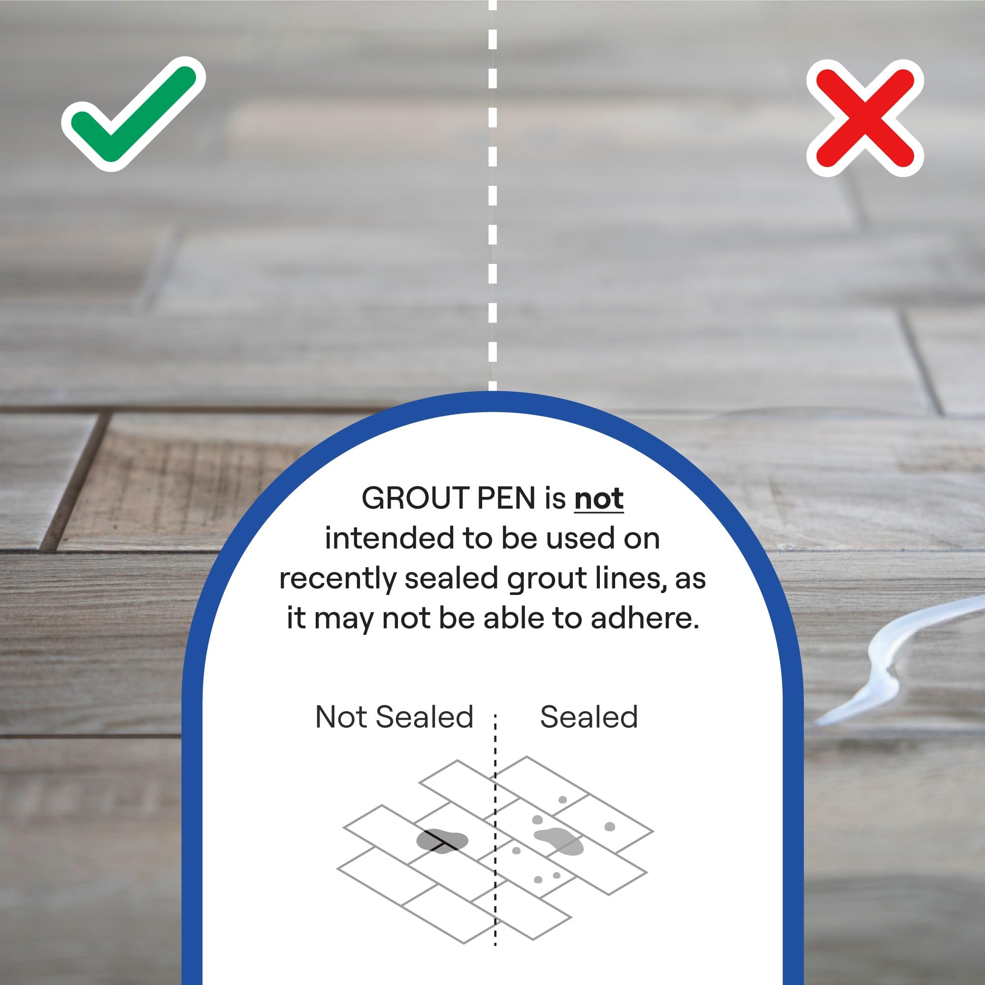 GROUT PEN 150 feet coverage for 2mm grout image