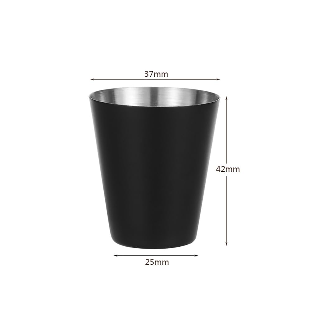 Eight piece barware shot cups for bars restaurants hotels camping