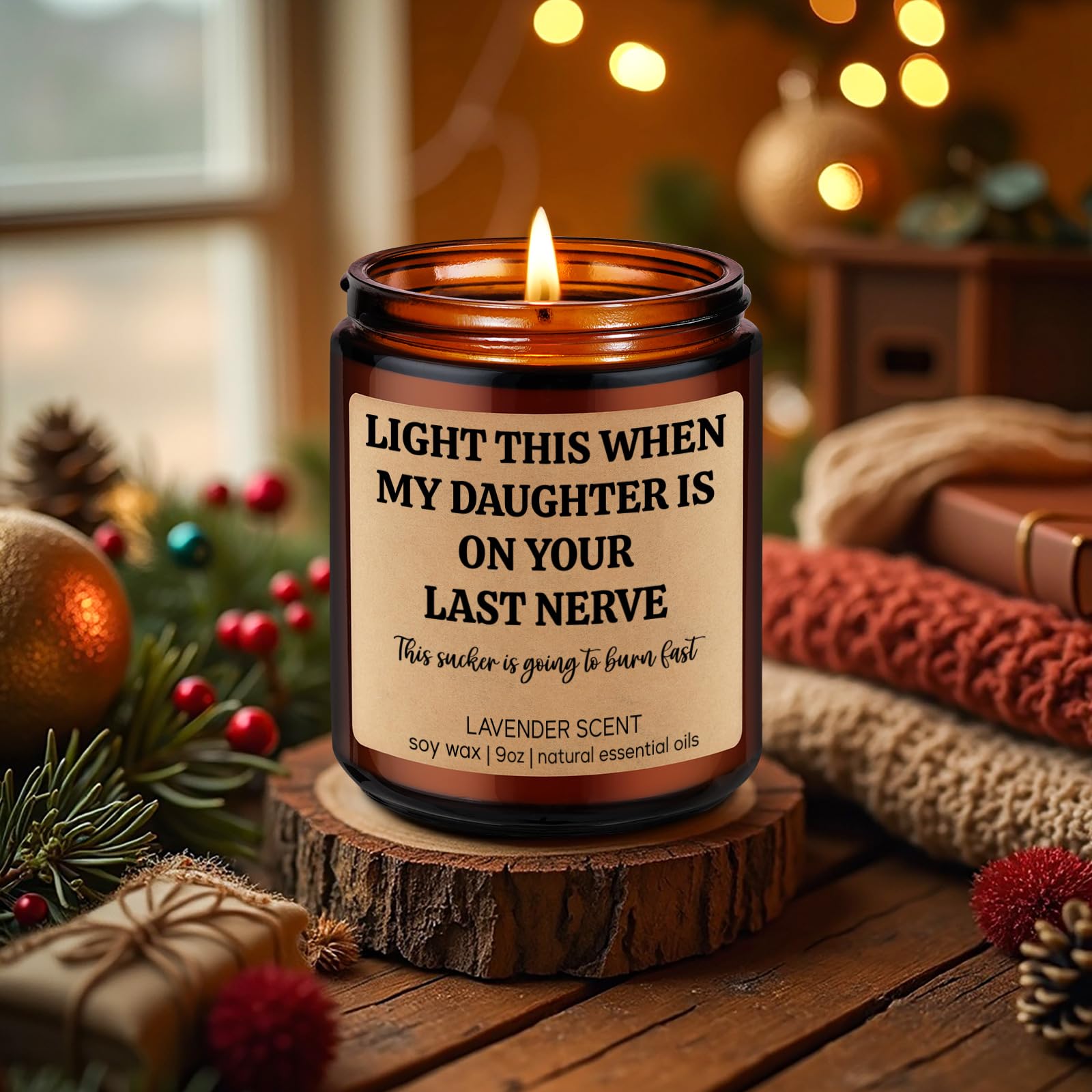 GSPY lavender scented candle gift idea for future son in law