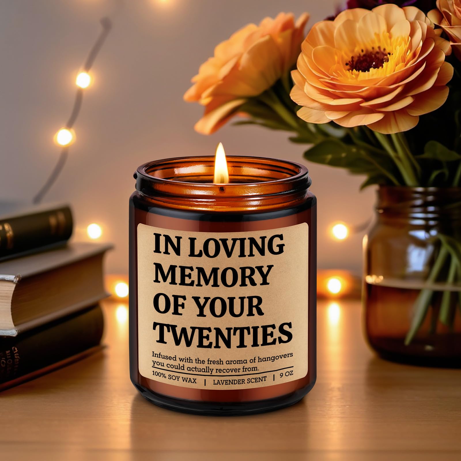 GSPY Candle gift idea for 30th birthday for friends and coworkers