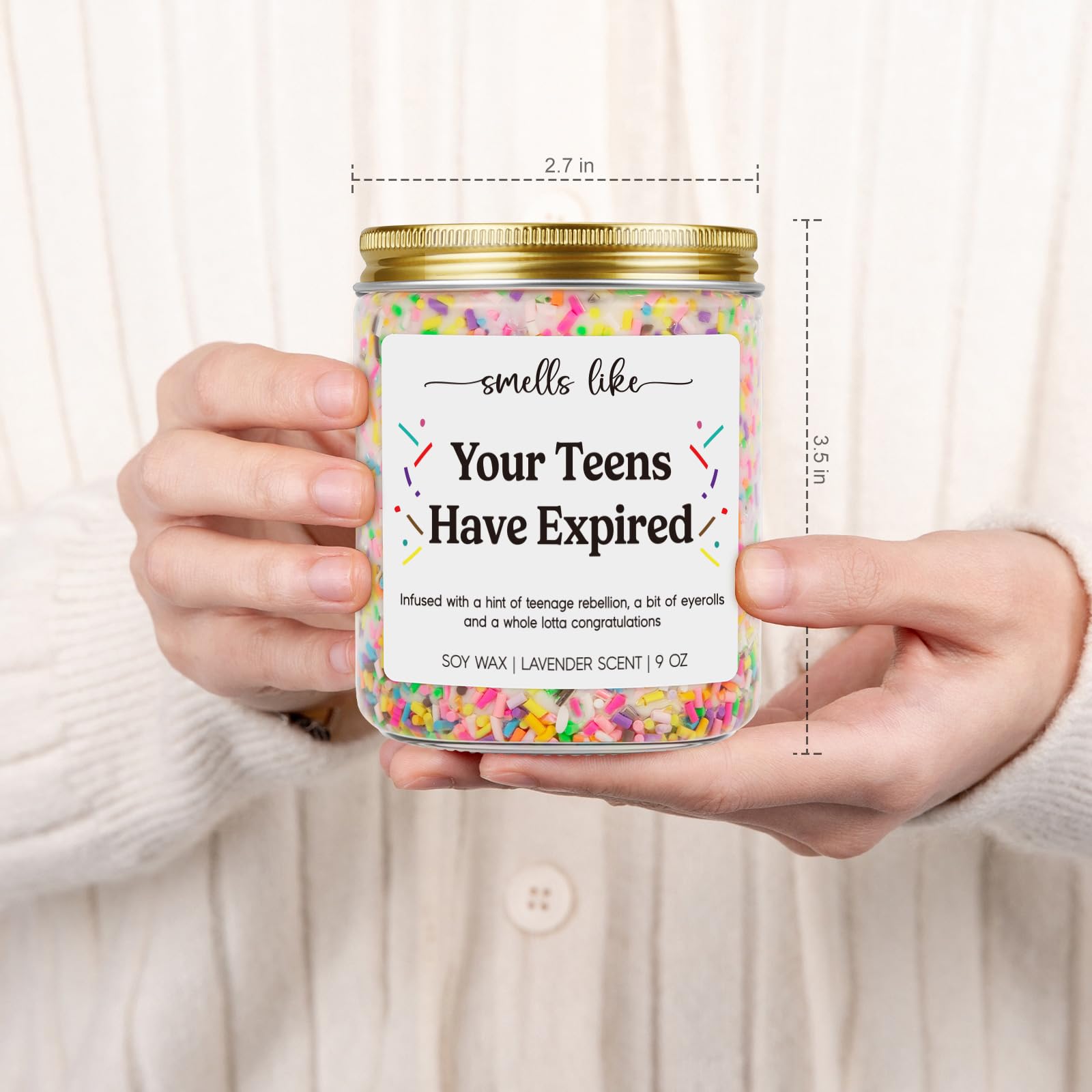 GSPY Candle box ready for 20th birthday celebration gift