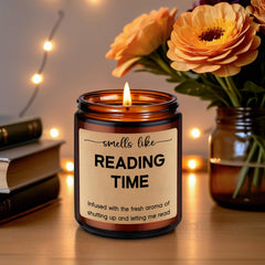 GSPY Reading Candle gift for book lovers