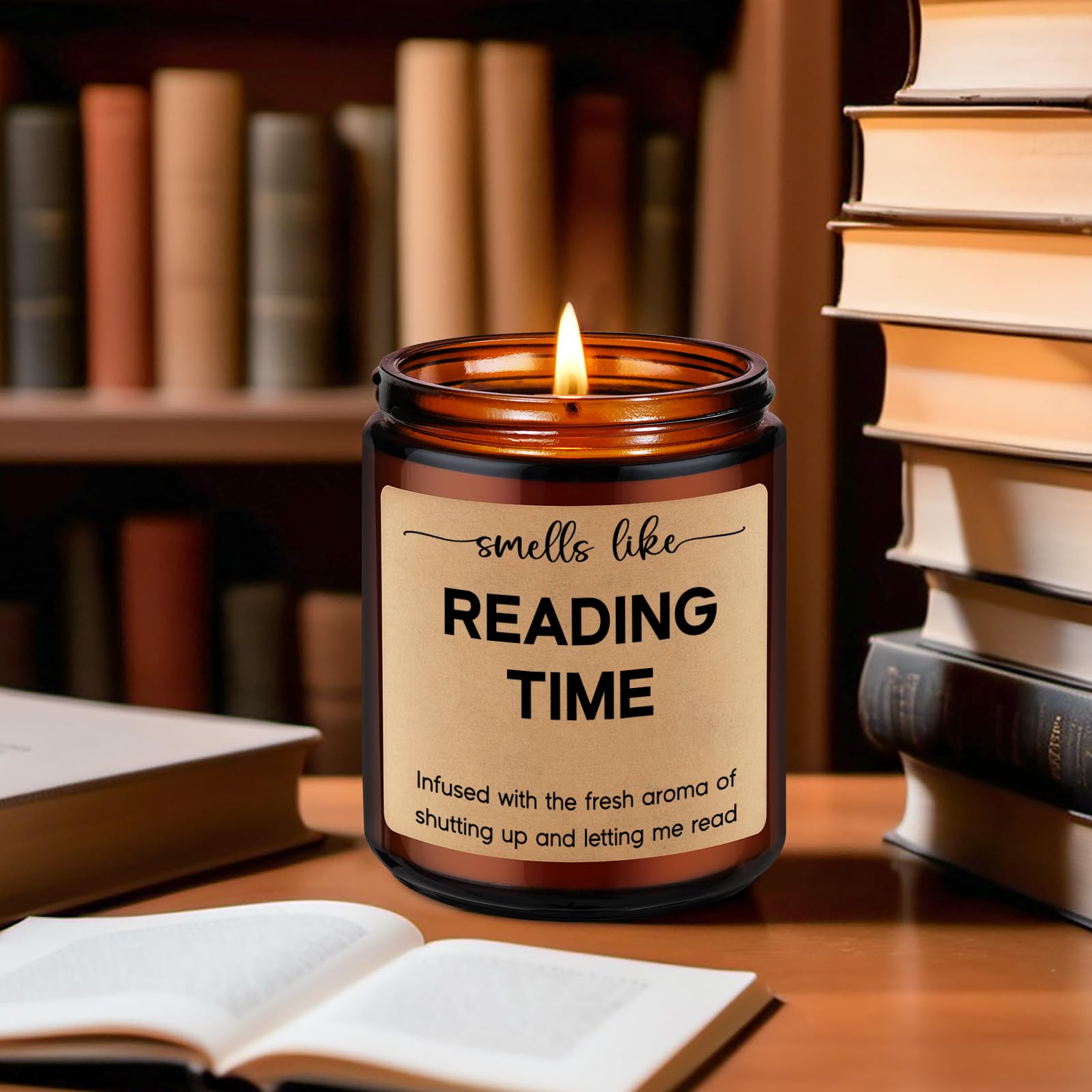 GSPY Reading Candle reading time ambience