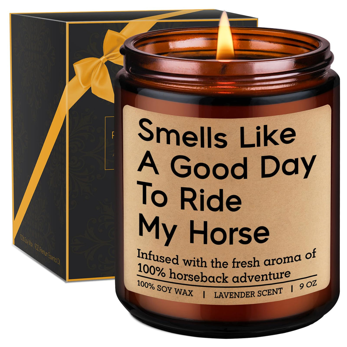 GSPY Scented Candle for horse lovers