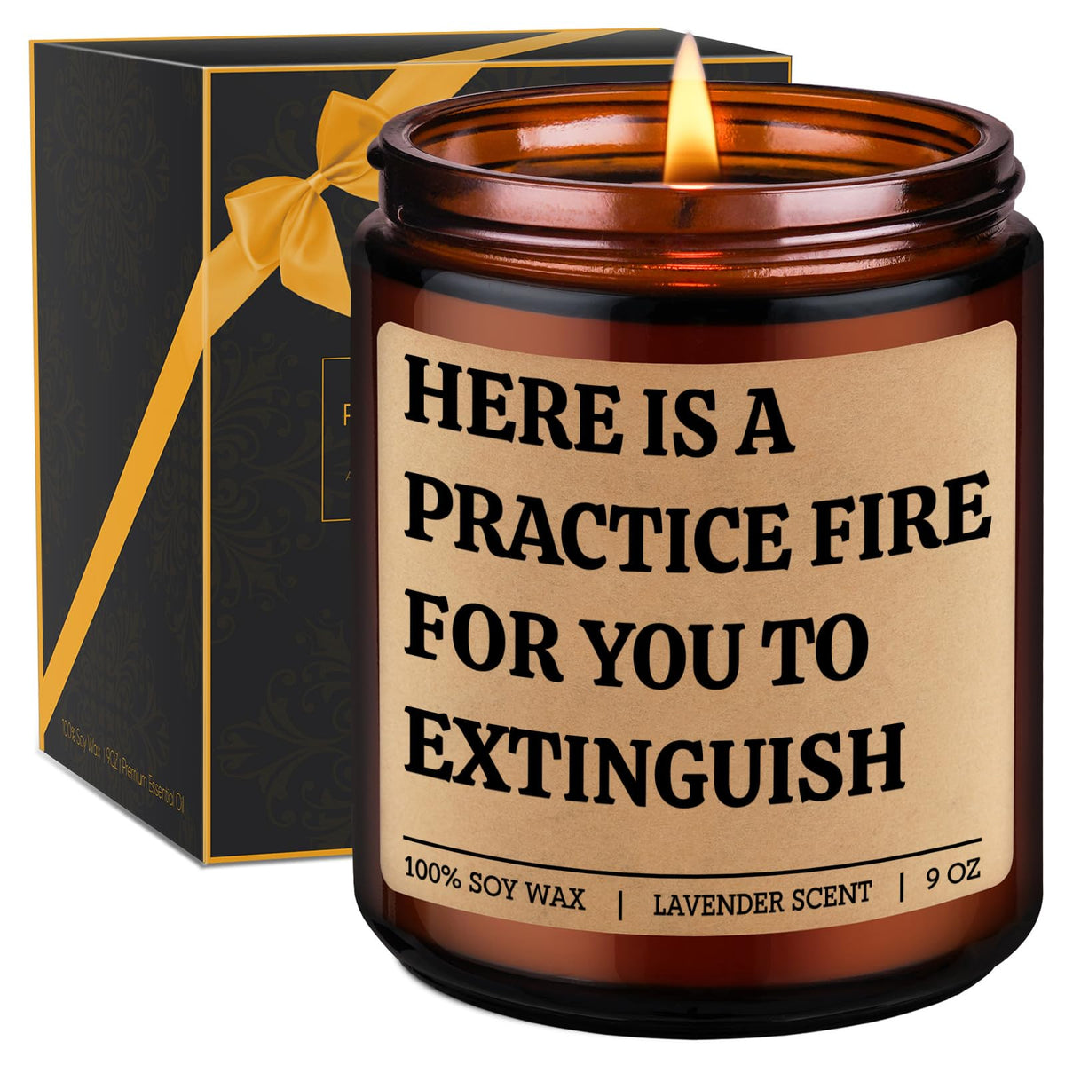 GSPY Scented Candle for firefighter gifts