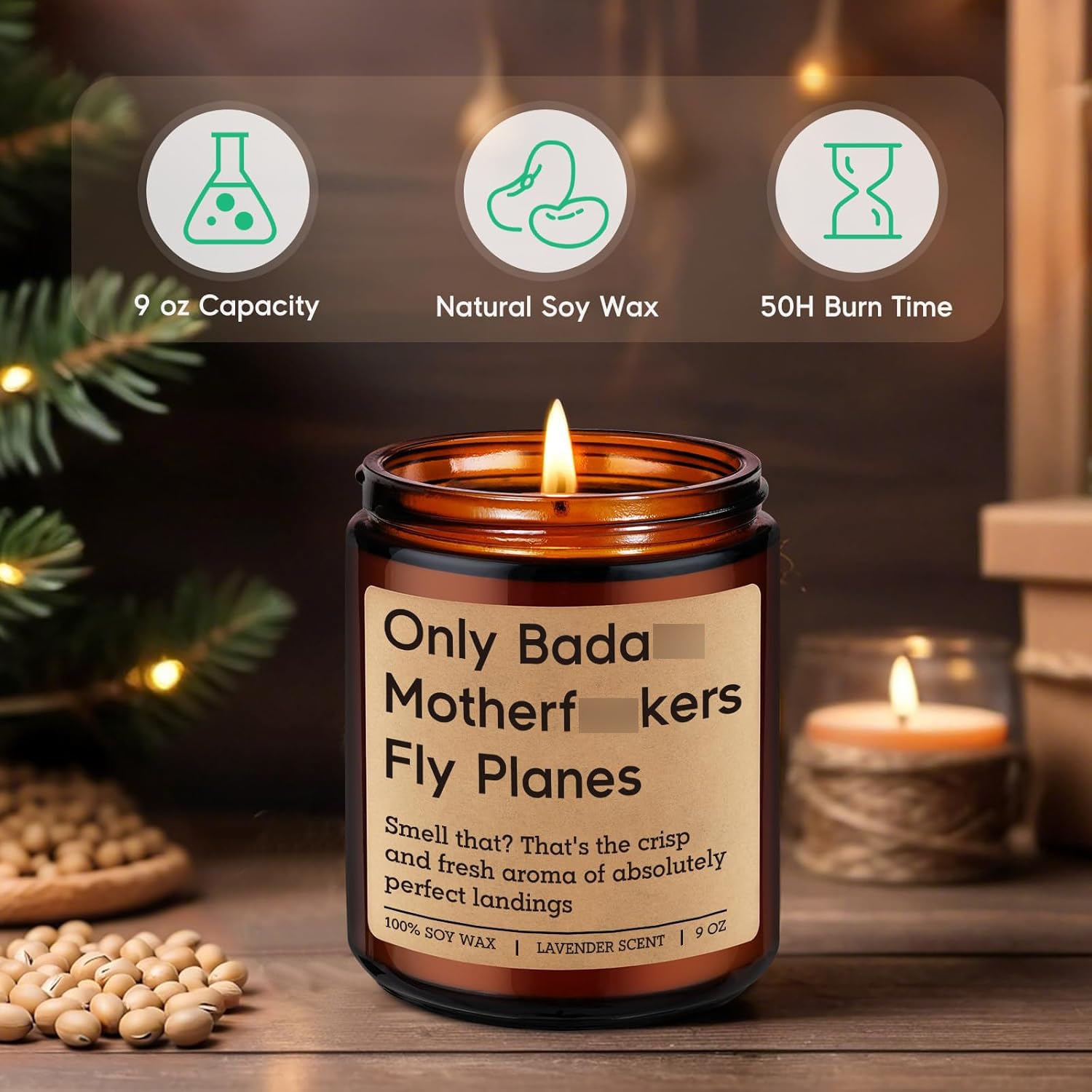 GSPY Scented Candle flight school grads image