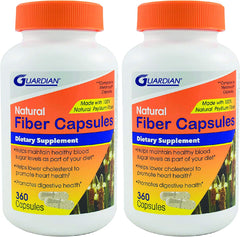 guardian Psyllium Fiber Capsules natural Psyllium Husk 720Ct bottle