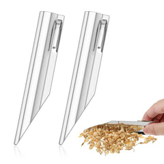 Guduling table crumber silver two piece set