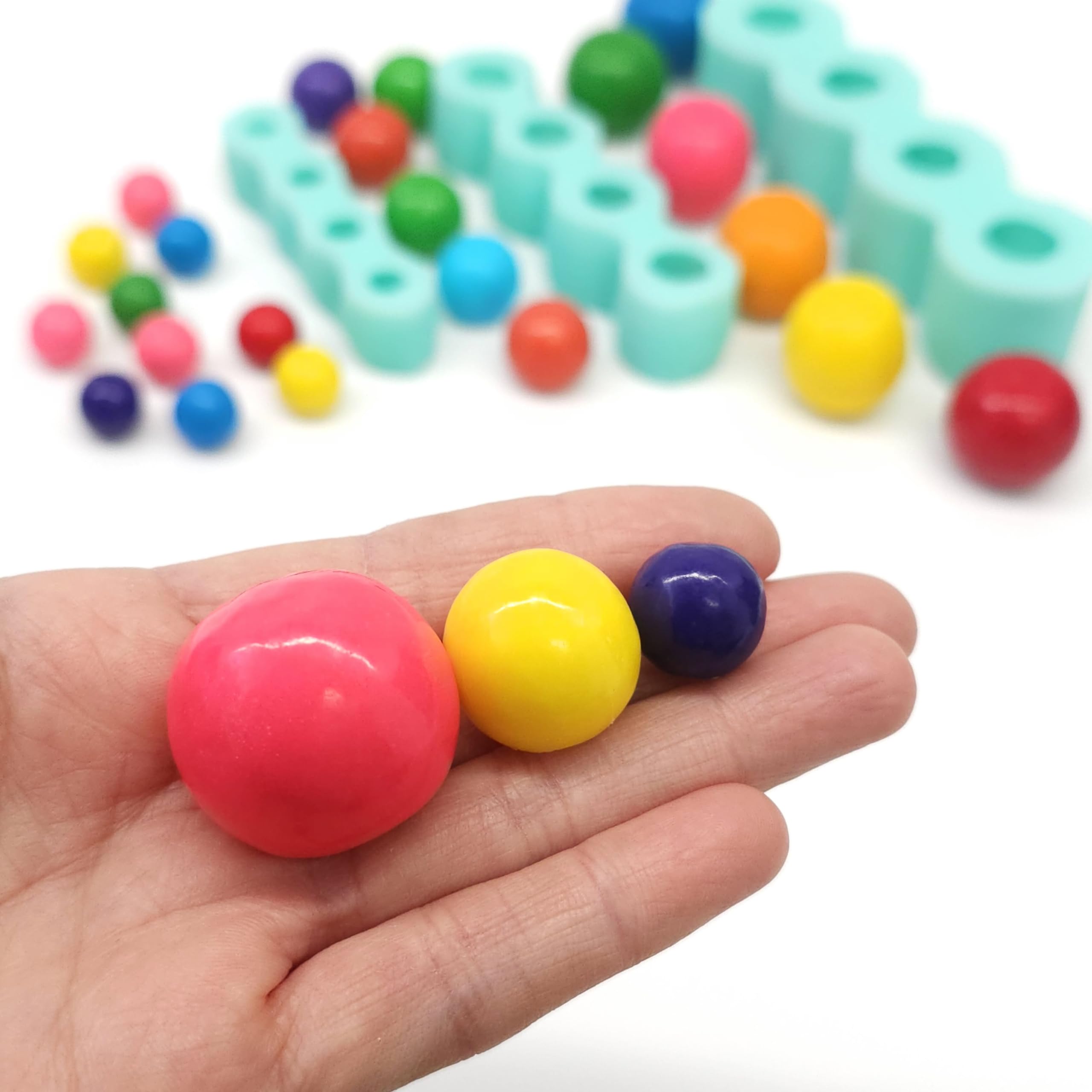 Realistic bubble gum mold for chocolate fondant and sugar art