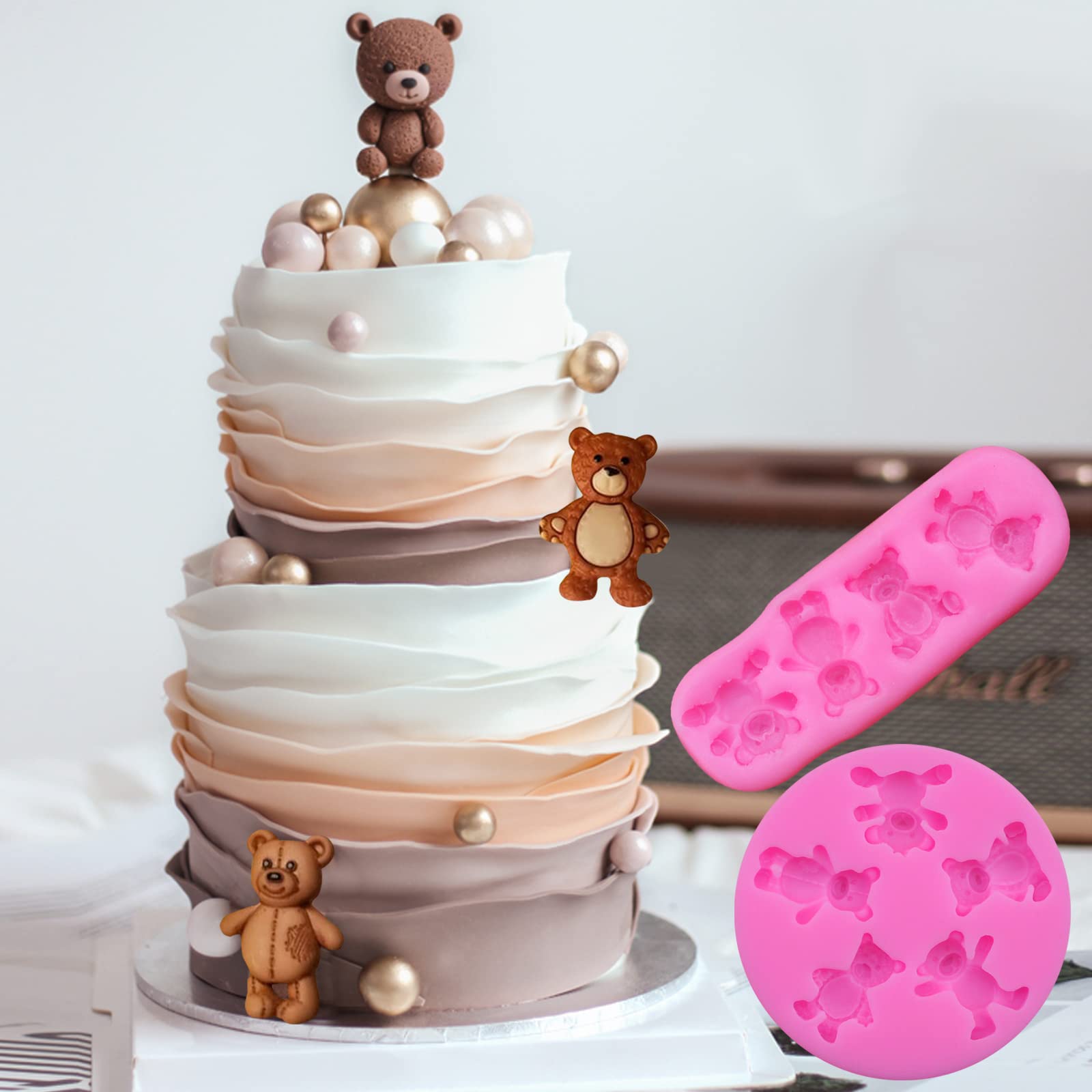 bear fondant mold dishwasher safe and easy release
