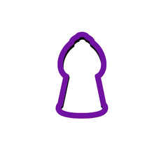 Purple PLA Gumball Machine Cookie Cutter 3D printed