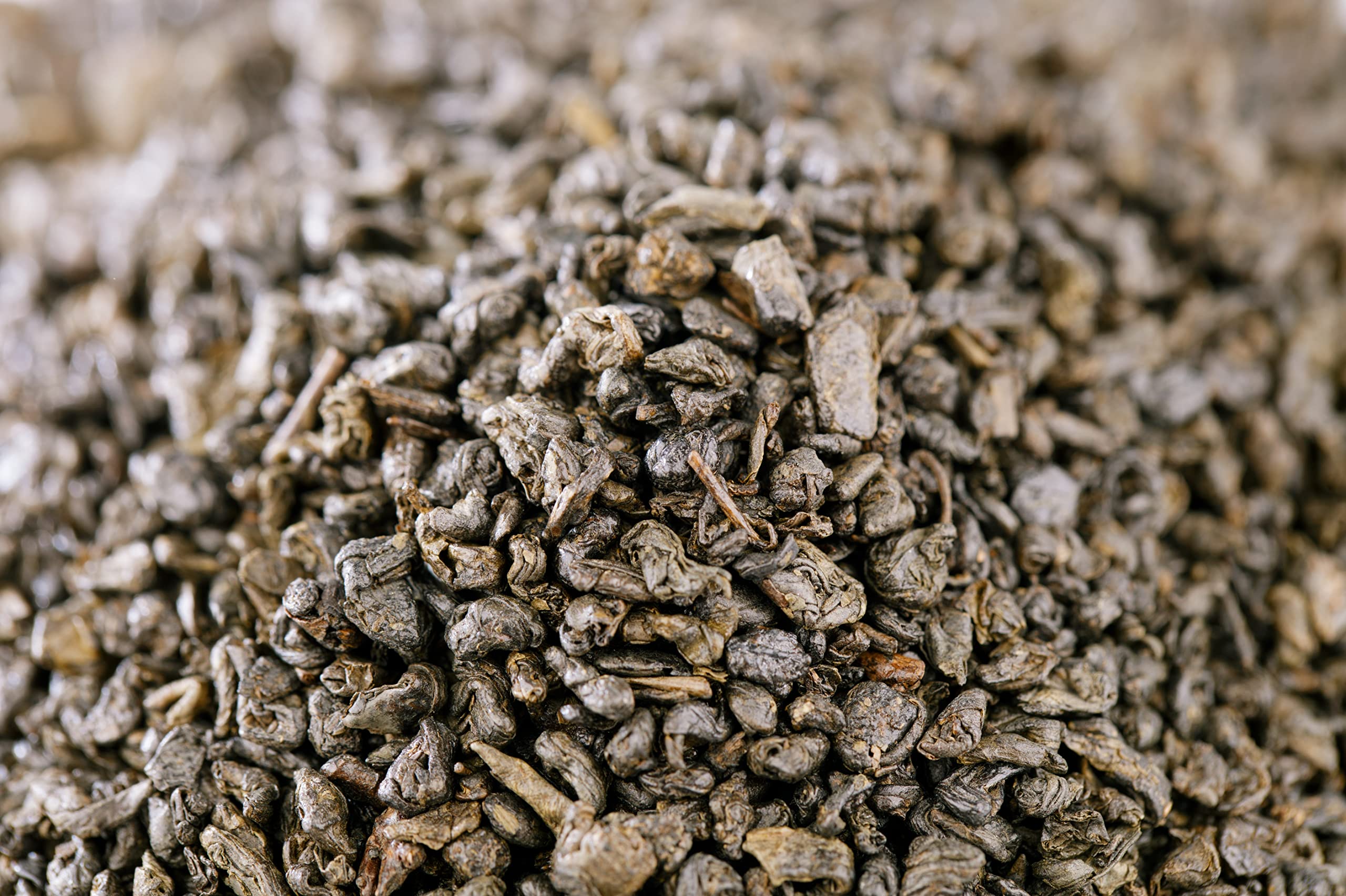 Organic Gunpowder Green Tea 16oz bulk bag packaging