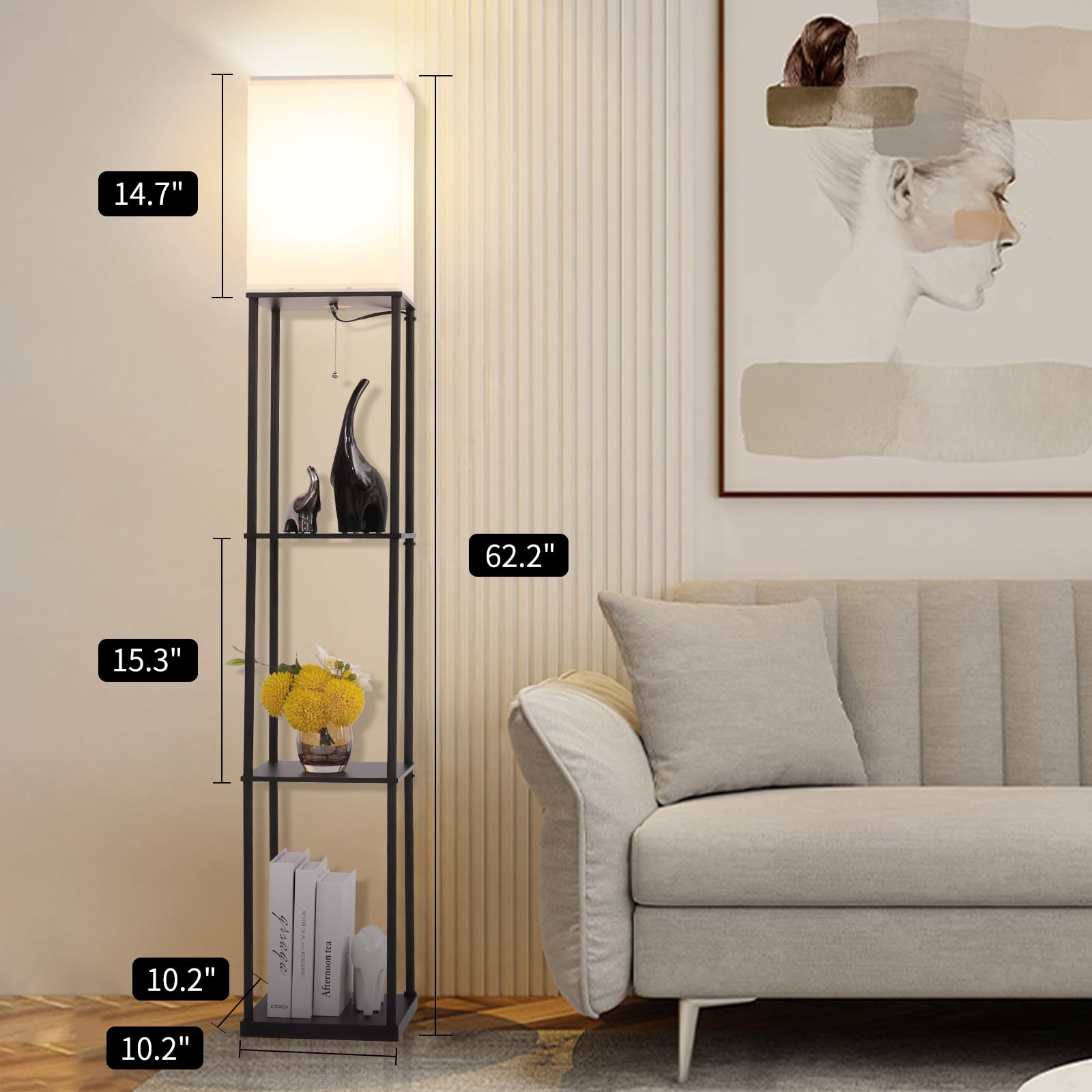 Three color temperature LED bulb 3000K 4500K 6500K
