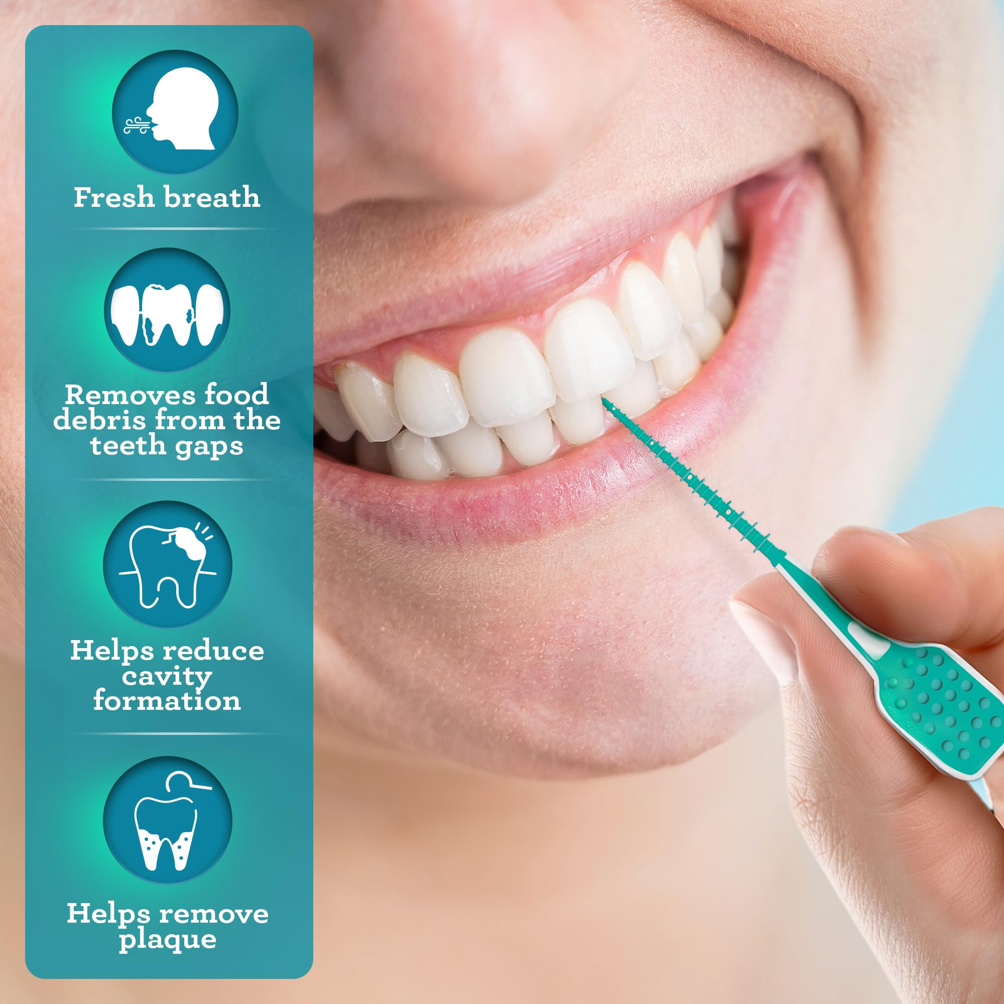 BPA-free dentist recommended interdental picks