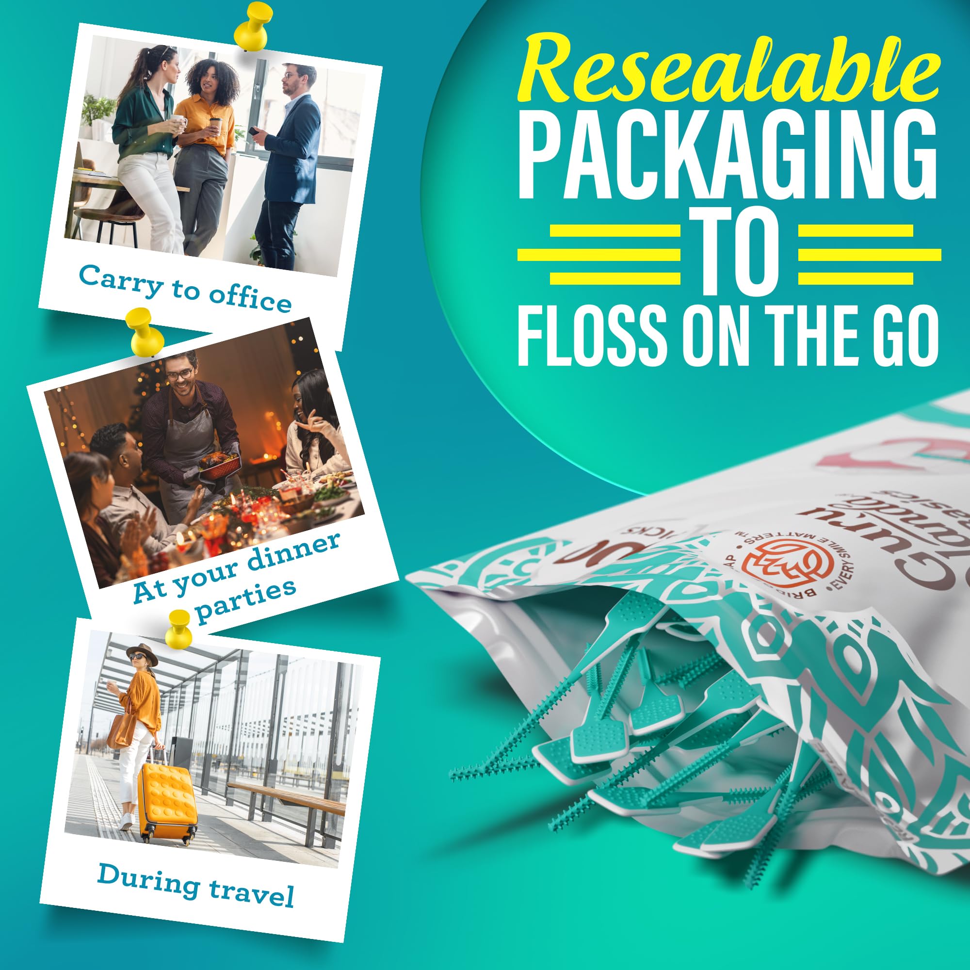 PFAS-free cruelty-free interdental picks