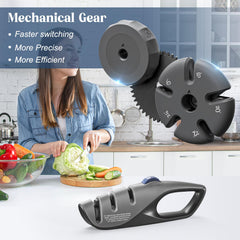 Gusneck pocket knife sharpener