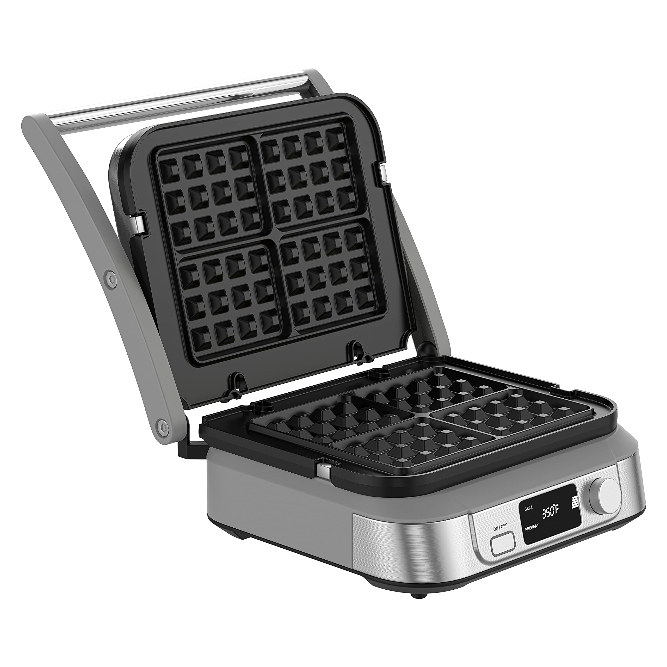 Two-piece set of nonstick waffle plates by Gvode
