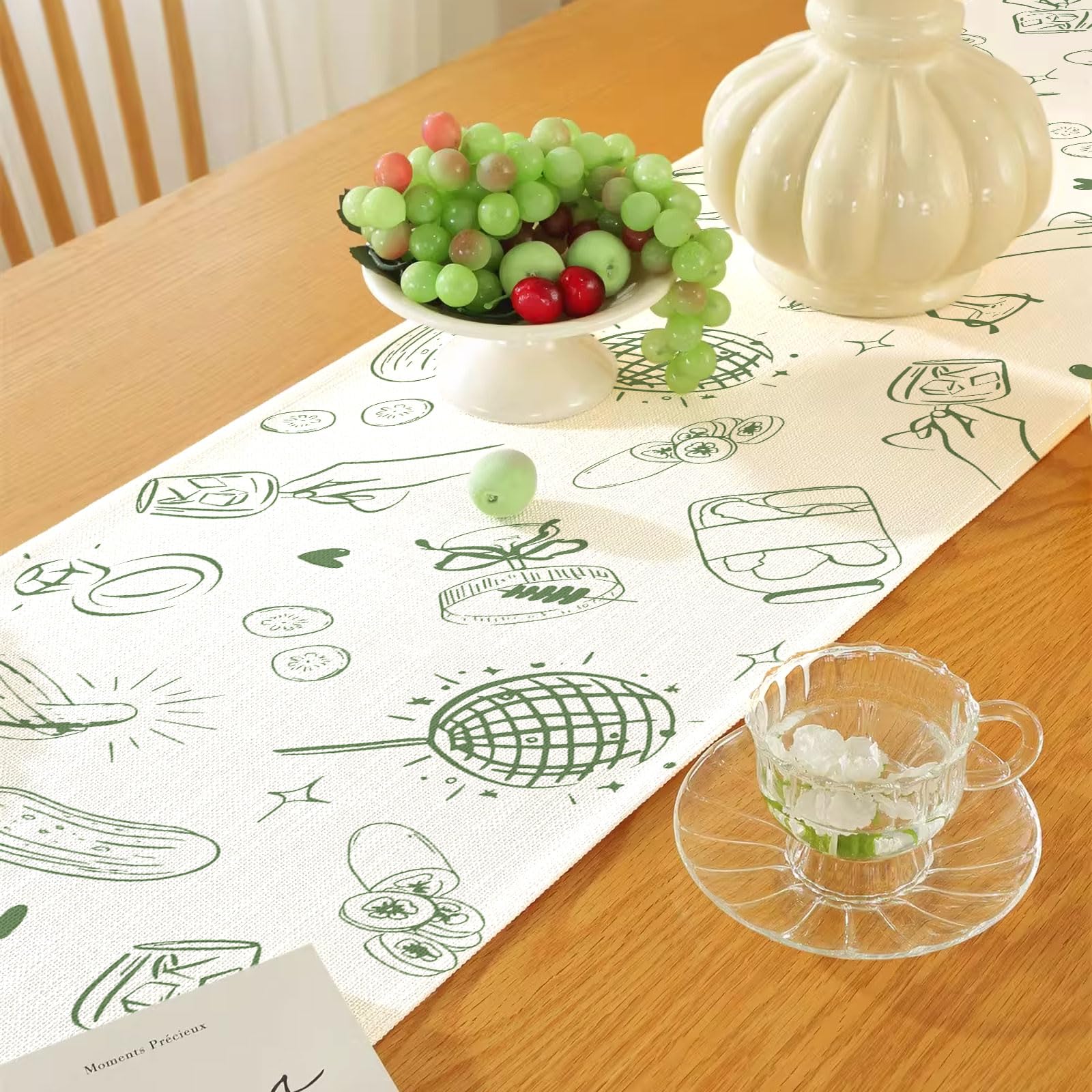 Indoor and outdoor use Hafangry table runner decoration