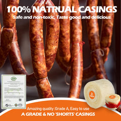 HAIKISS vacuum sealed edible sausage casing packaging