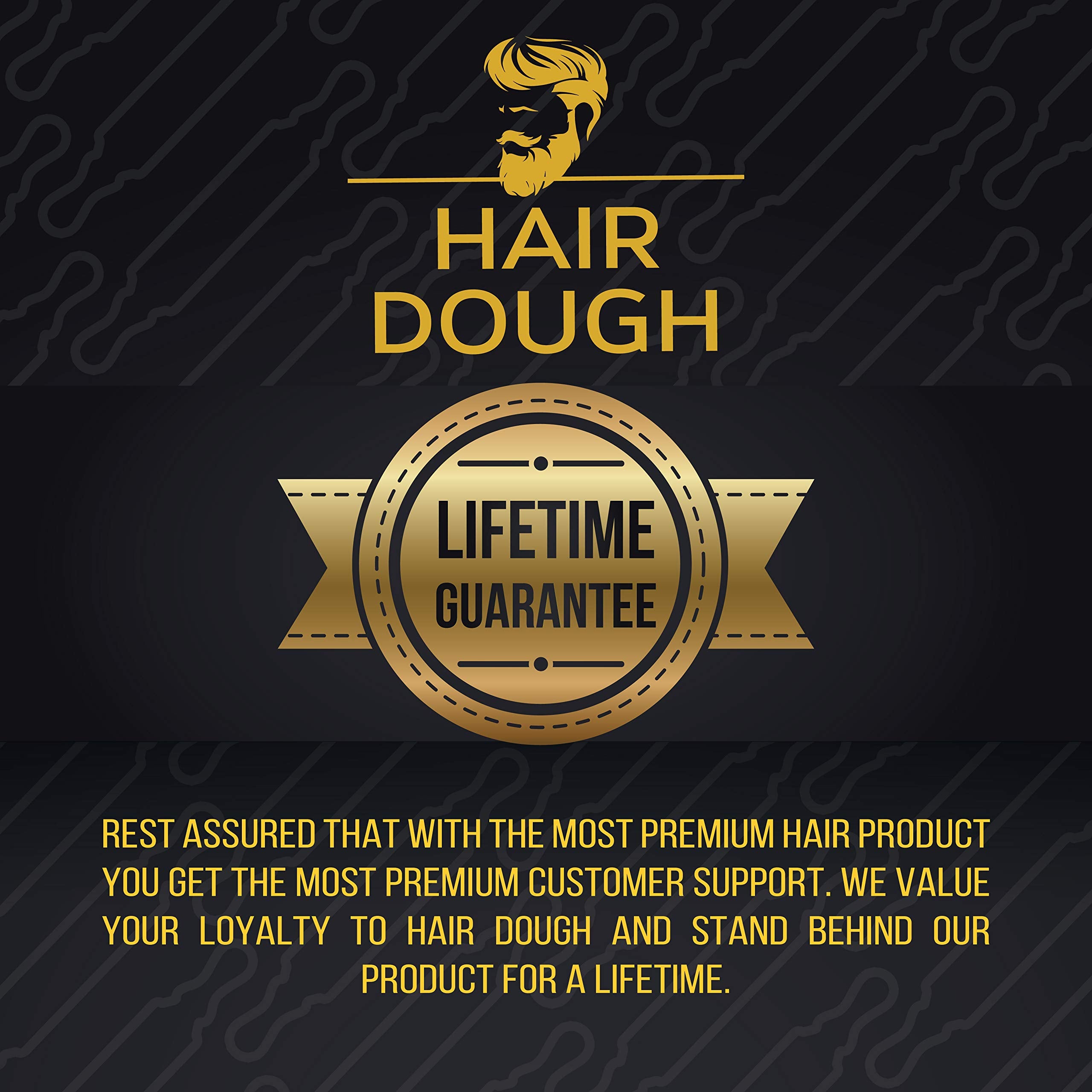 Hair Dough water soluble clay for easy washout