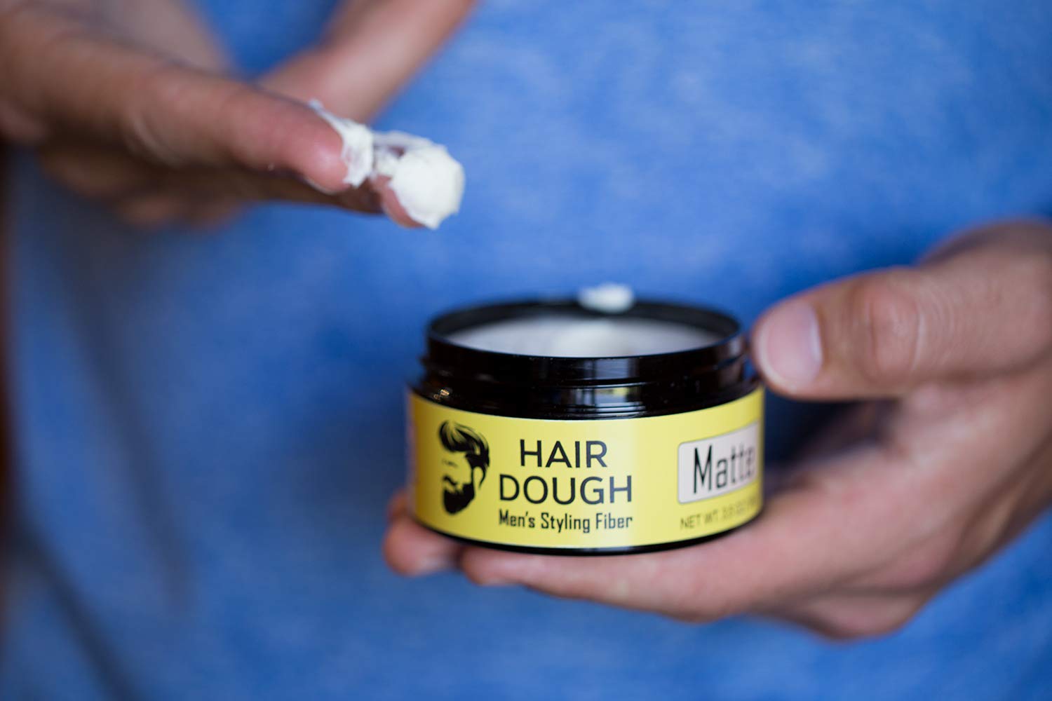 Hair Dough water based styling clay for men bottle