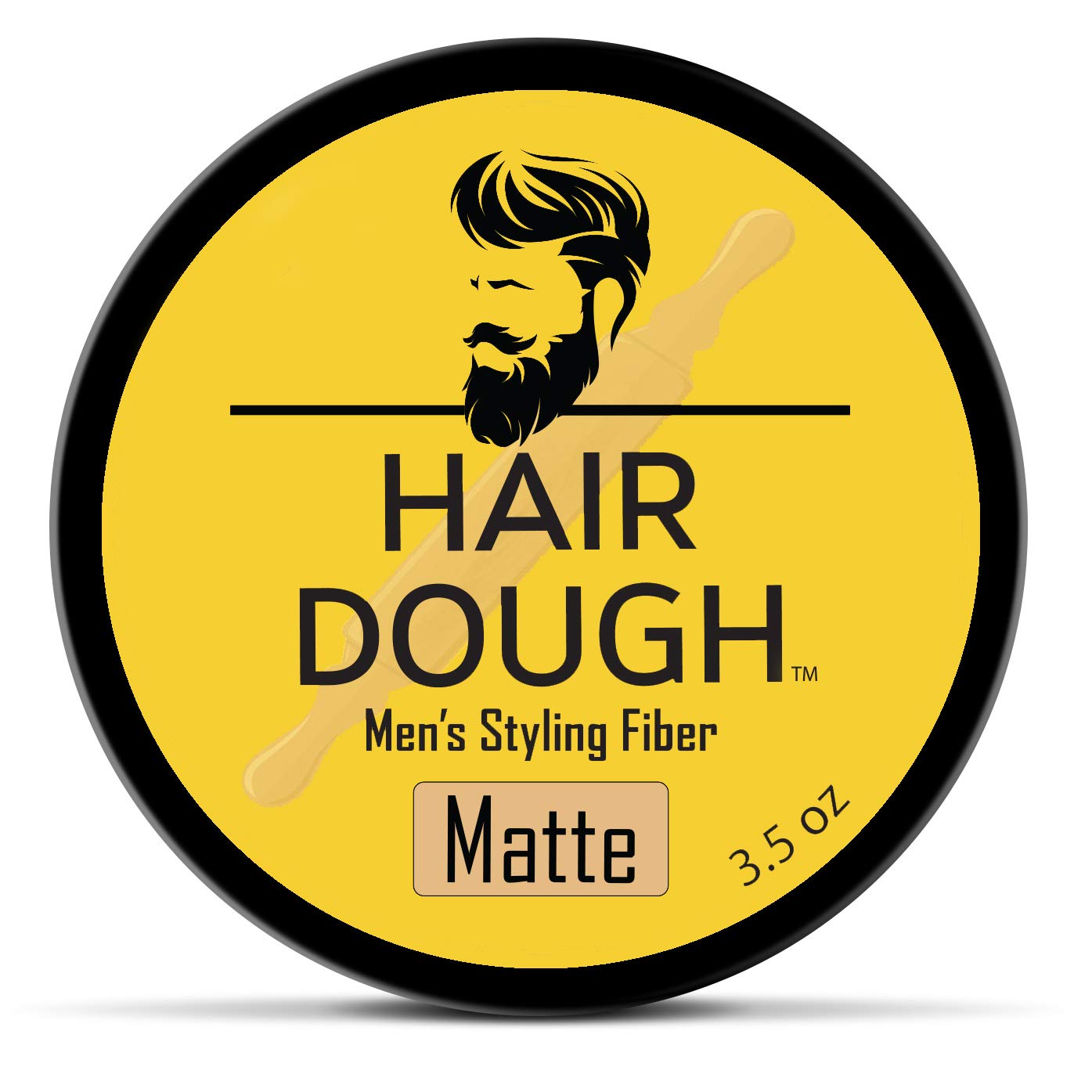 Hair Dough Styling Clay For Men packaging with matte finish