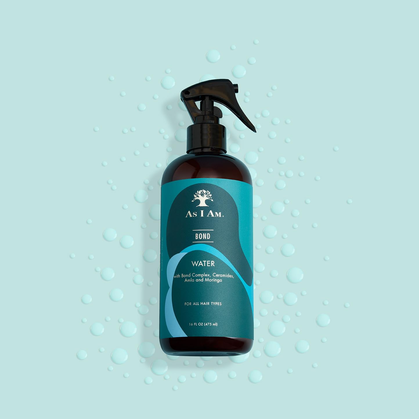 Hair hydration spray aiding braiding protection and repair
