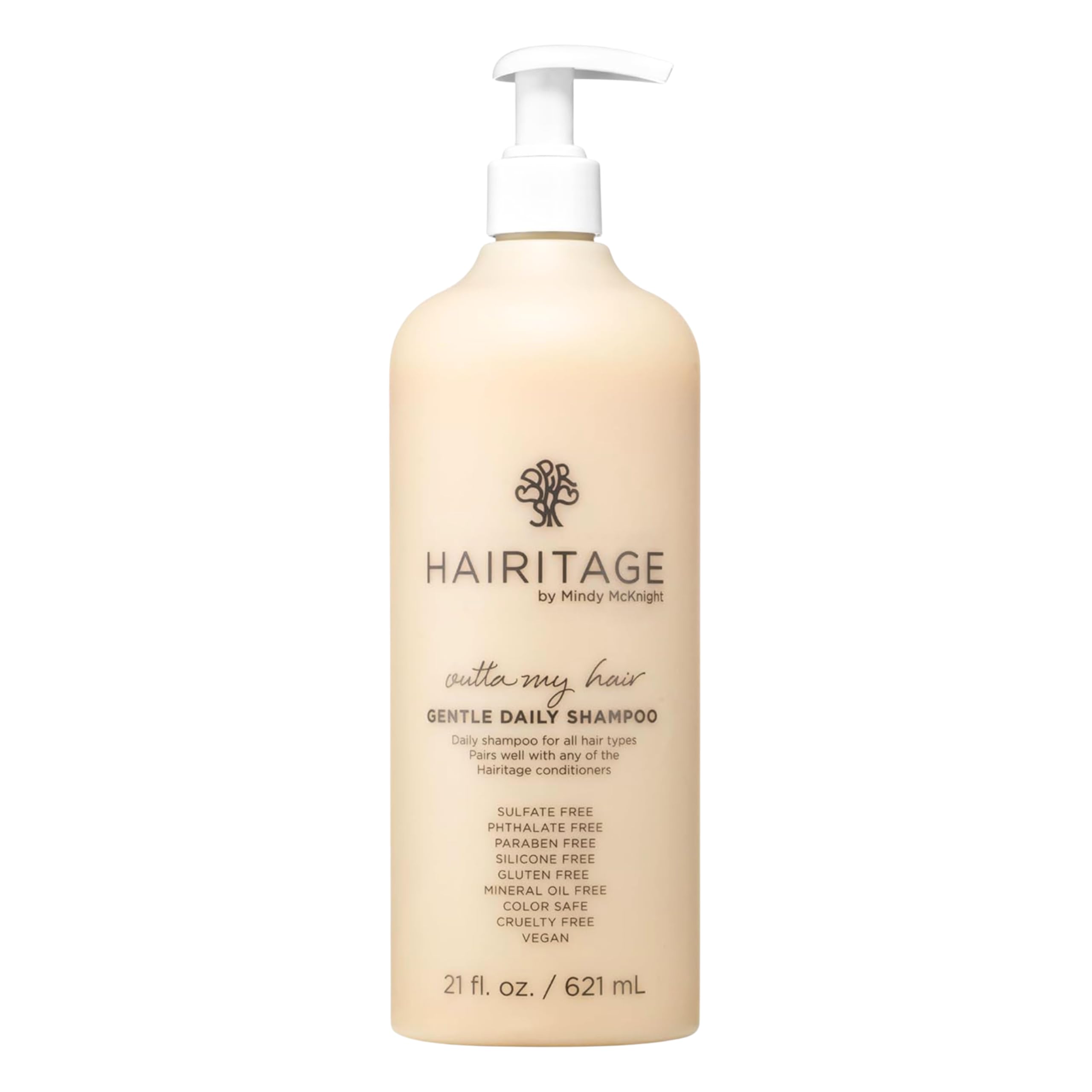 Hairitage Outta My Hair gentle daily moisturizing shampoo bottle