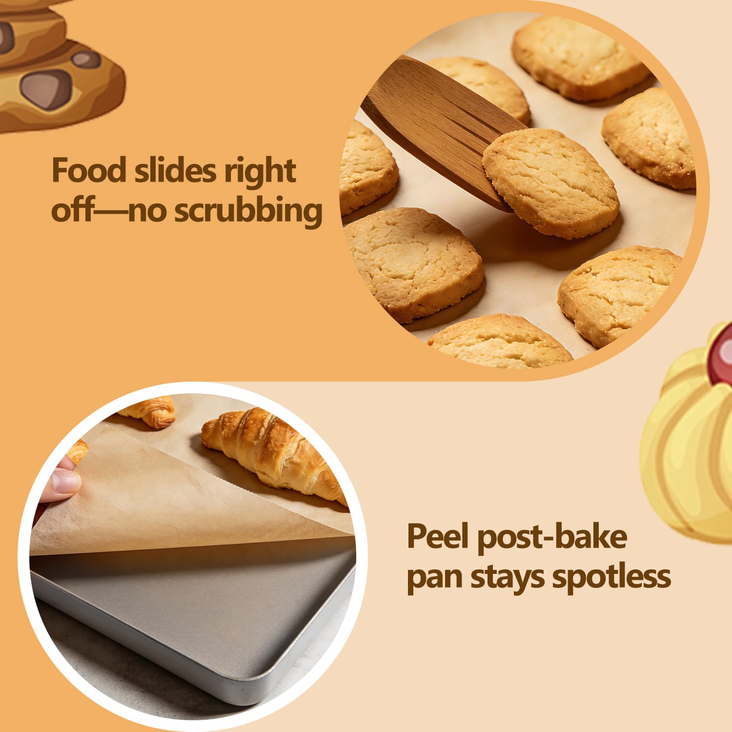 Disposable parchment paper sheets for oven air fryer grilling
