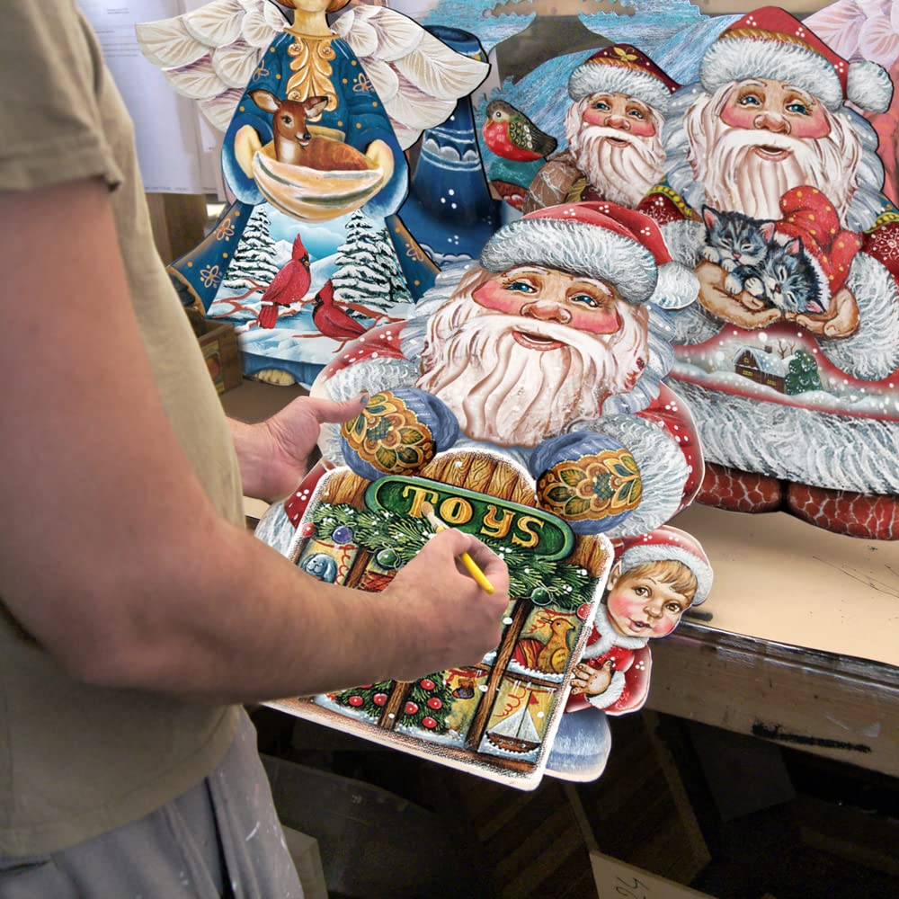 Indoor outdoor display Jamie Mills-Price wooden scarecrow