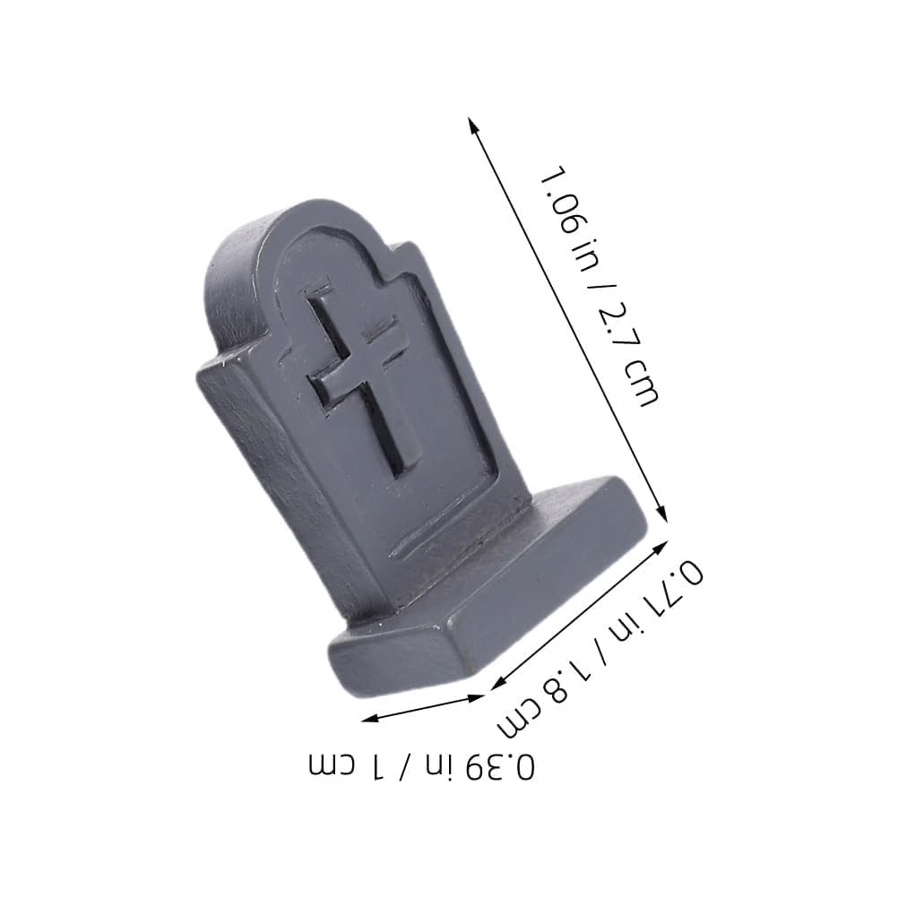 24-piece Halloween tombstones decor for table displays