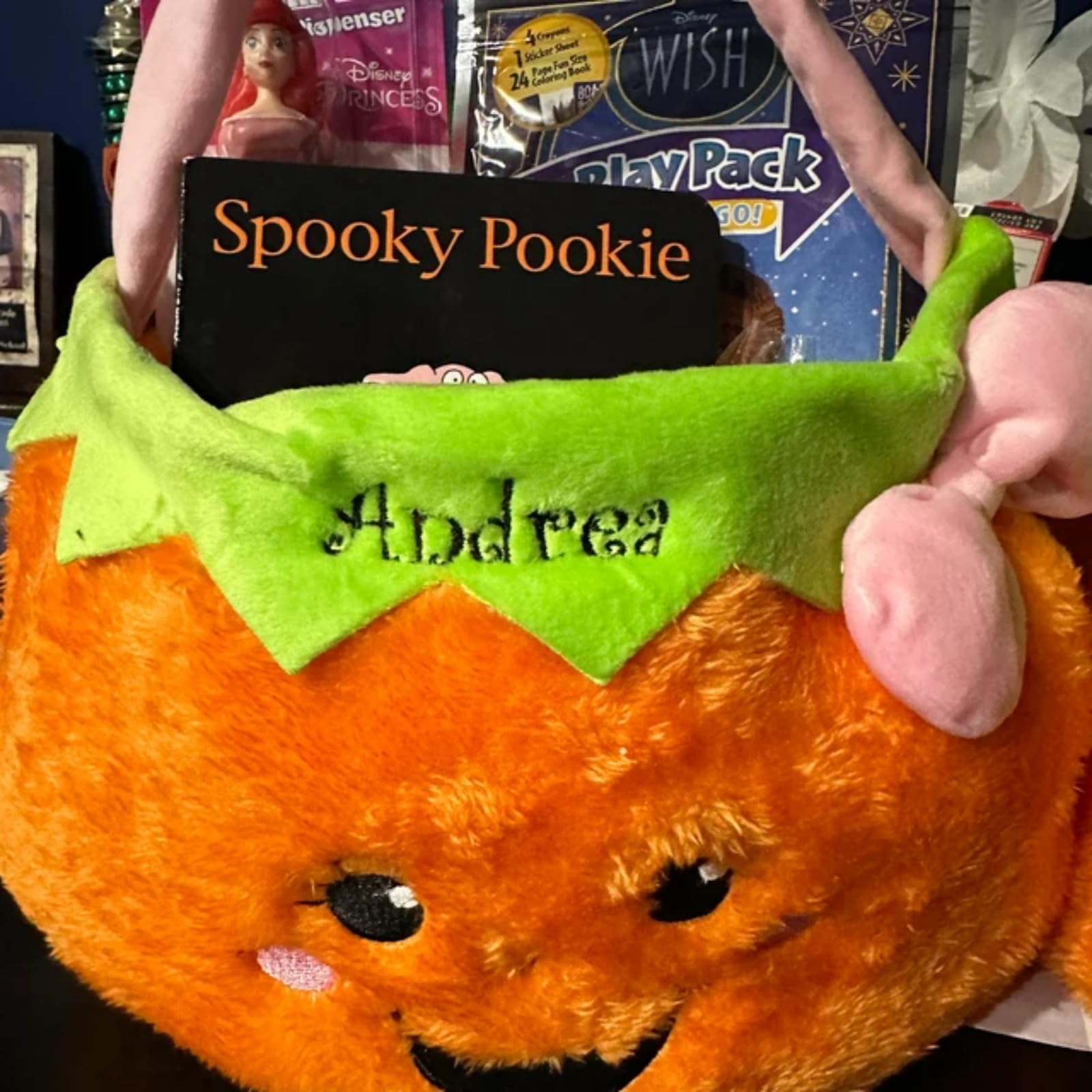 Versatile decor or gift basket option for Halloween