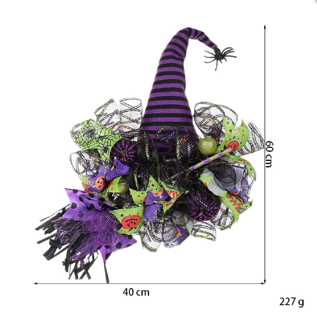 Halloween Mesh Door Wreaths outdoor display 30x16