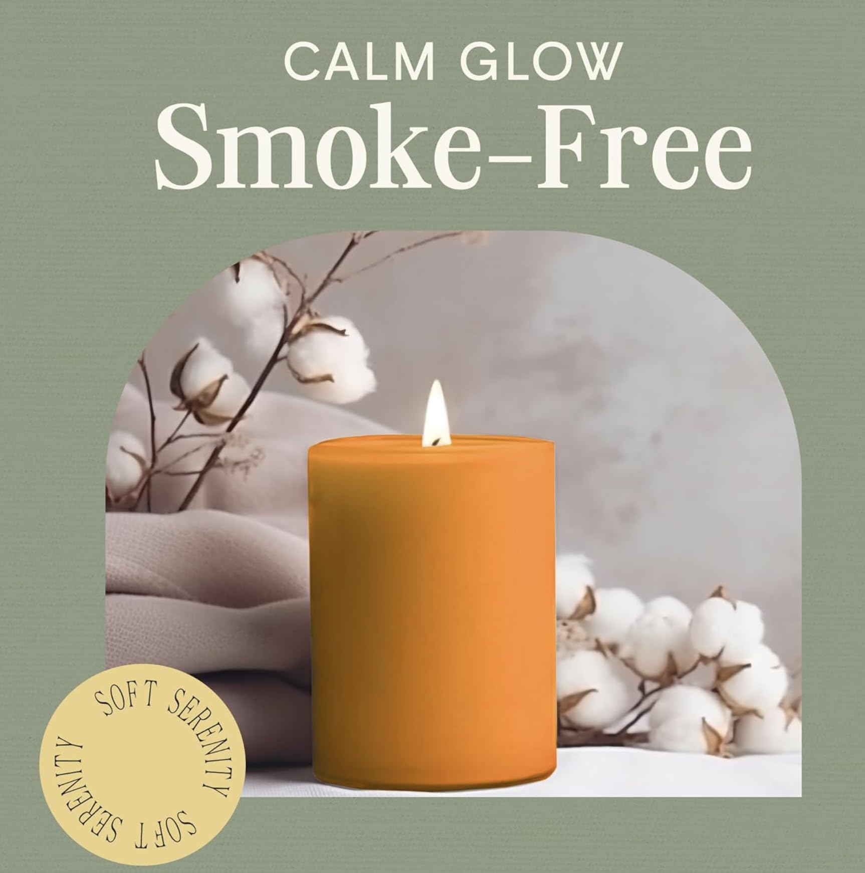 Halloween Thanksgiving candle by Mister Candle orange hue