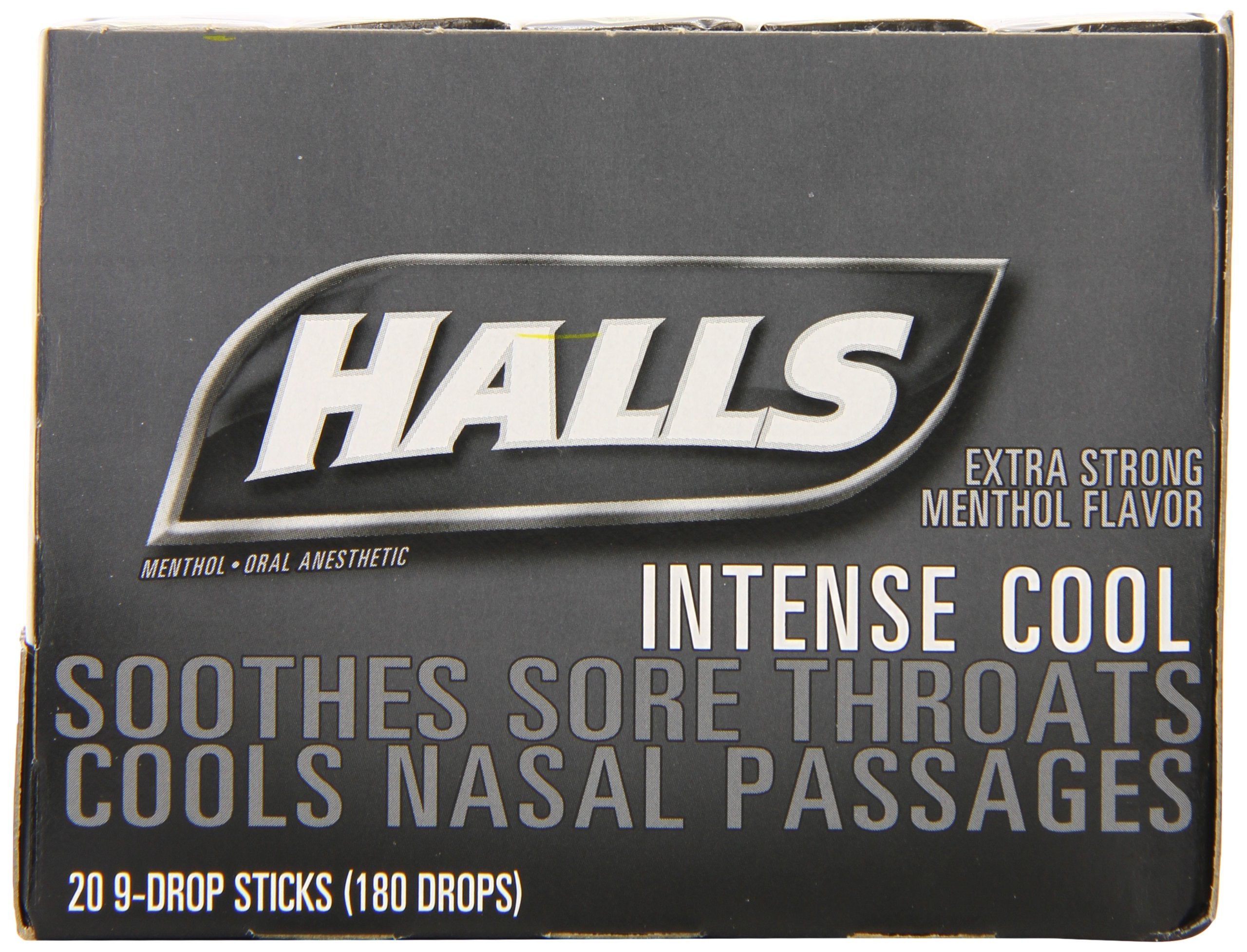 180 total drops in HALLS relief throat drops pack