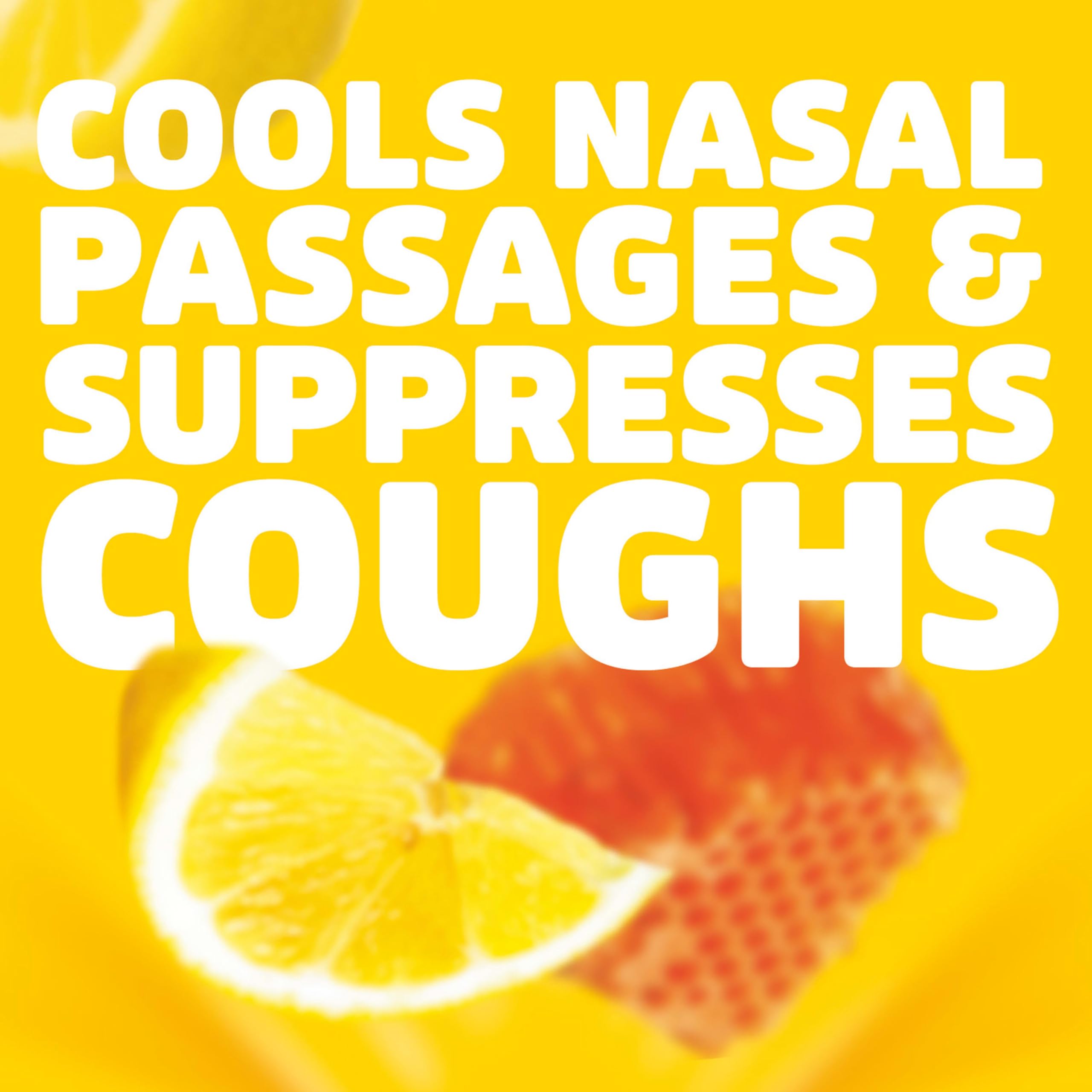 HALLS cough drops honey lemon flavor resealable bulk package