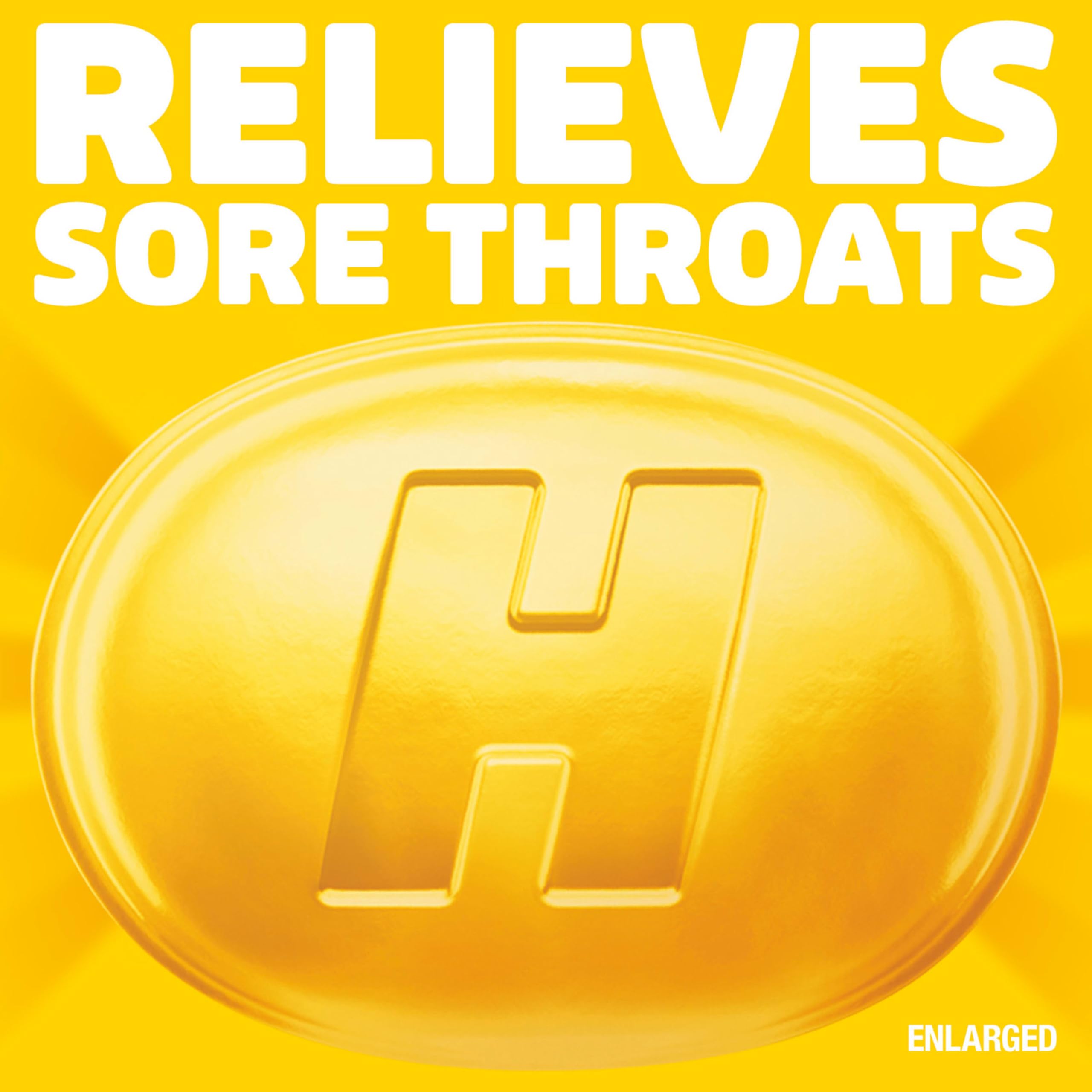 Sugar free cough drops for adults and children five years and older