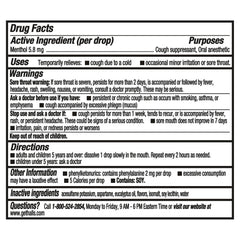 Mountain Menthol flavor sugar free cough drops 225 count