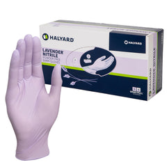 HALYARD Lavender Nitrile Exam Gloves box of 250