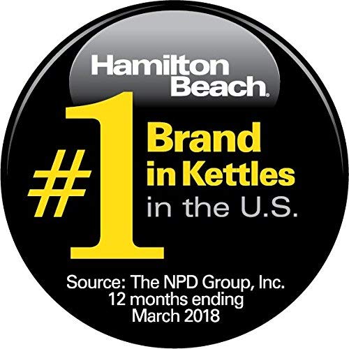 Cord-free serving Hamilton Beach 40880 electric kettle