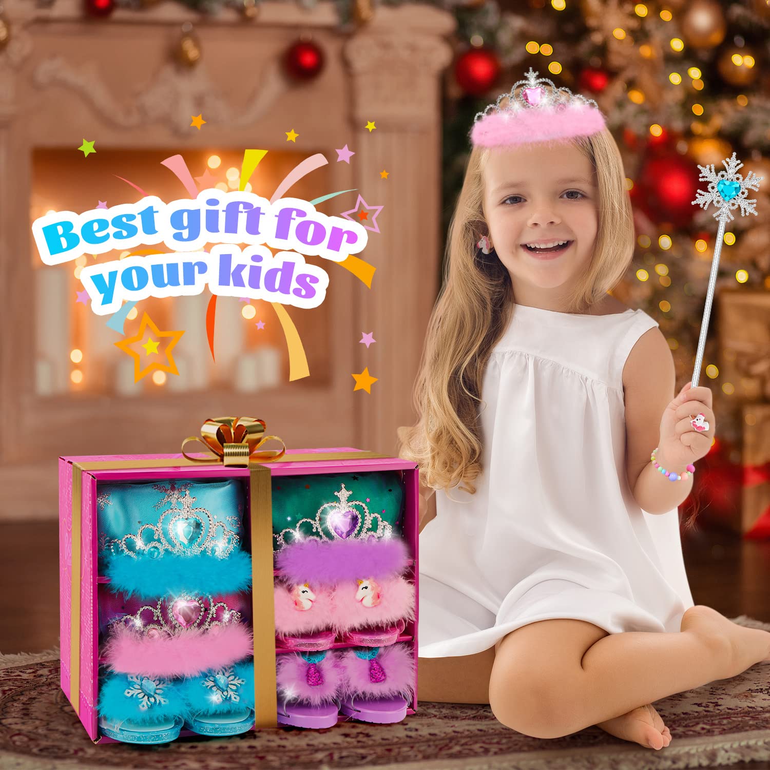 Storage gift box for HAMSILY princess dress up set